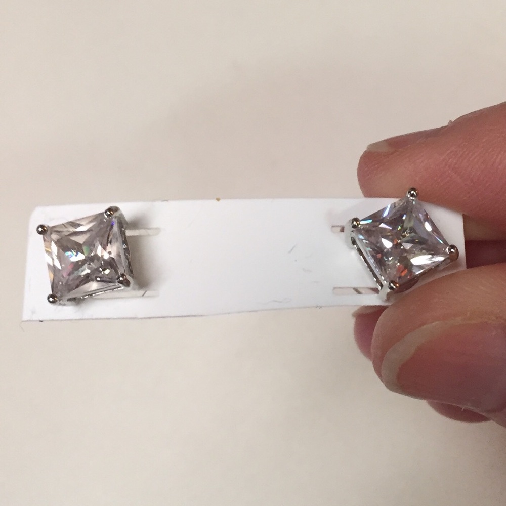 CZ earrings